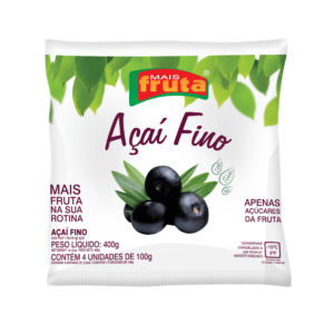 Acai Pure - A pack of 400g Acai frozen fruit pulp