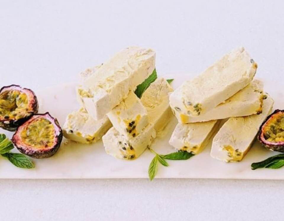 Passion fruit fudge