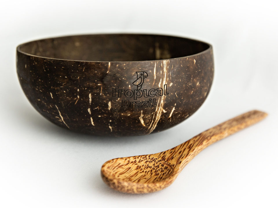 Coconut Bowl and Spoon