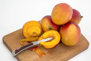 Mango - five mango fruits