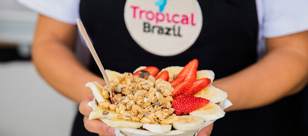 Açai with fruits - Tropical Brazil