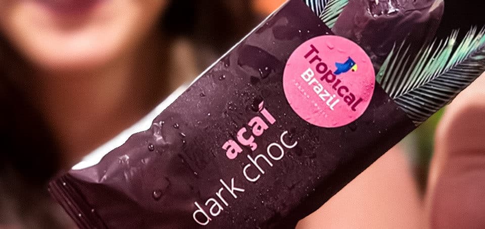 Açaí popsicles - Tropical Brazil Açai Dark Choco